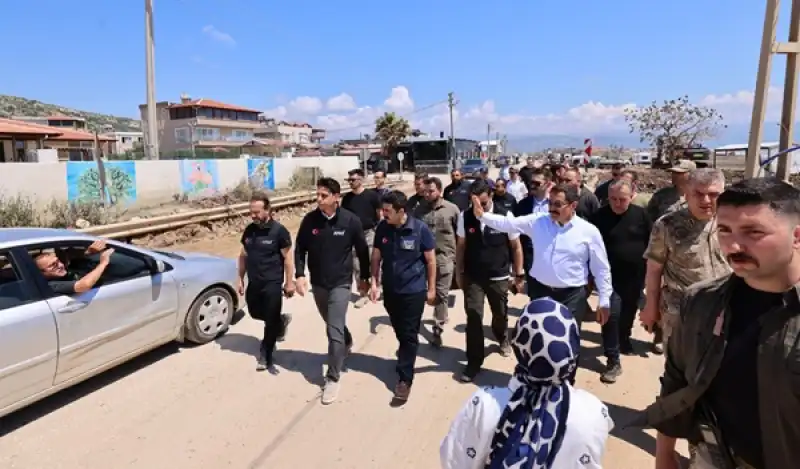 Vali Masatlı, Selin Vurduğu Samandağ’da Sahada