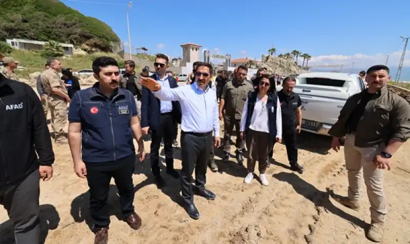 Vali Masatlı, Selin Vurduğu Samandağ’da Sahada
