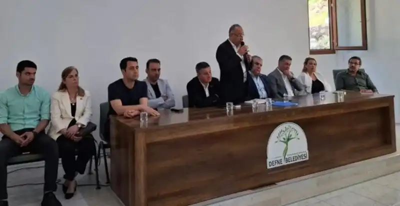 CHP Hatay örgütünden Özgür Özel’e Destek