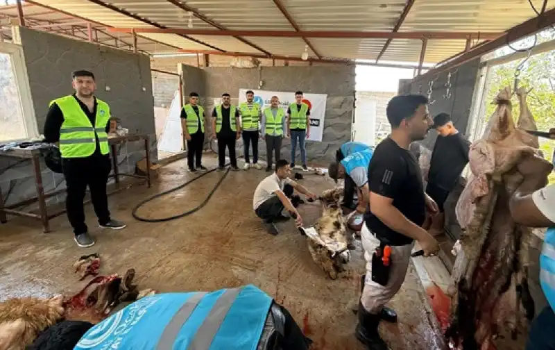 Ülkü Ocakları’ndan İhtiyaç Sahiplerine Kurban Desteği