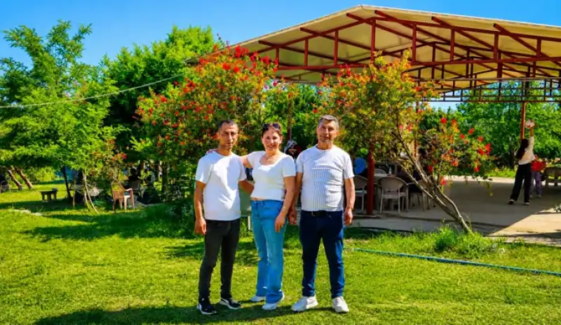 Gülderen Doğa Aile Piknik Yeri Yaz Sezonuna Yoğun İlgiyle Girdi