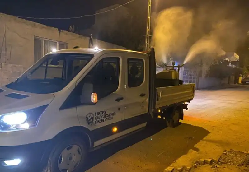 HBB Ilaçlama Ekipleri 7/24 Sahada