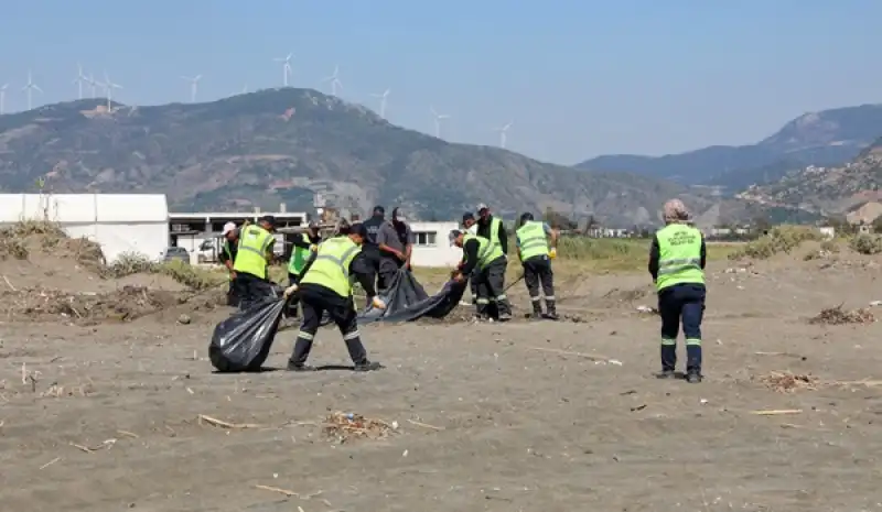 HBB’den Samandağ Sahili’nde Doğa Koruma Mesaisi