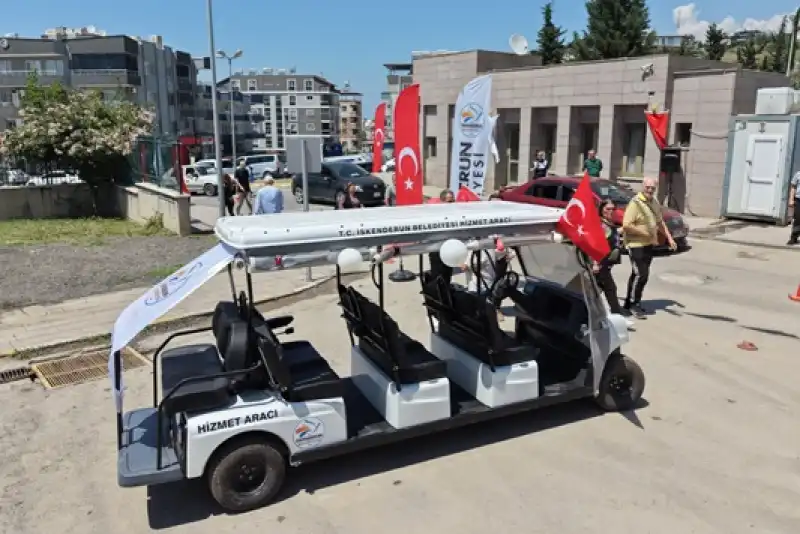 İskenderun Belediyesinin Hastane İçi Ring Aracı Projesi Hayata Geçti.