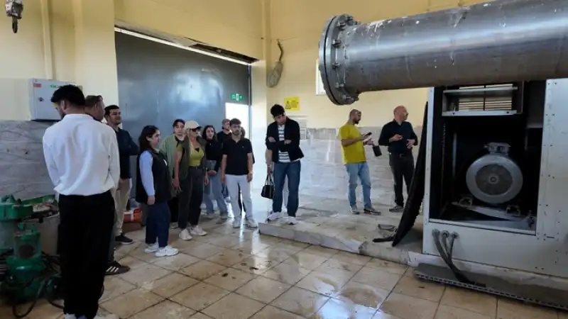 HATSU’dan öğrencilere Uygulamalı Atık Su Arıtma Eğitimi