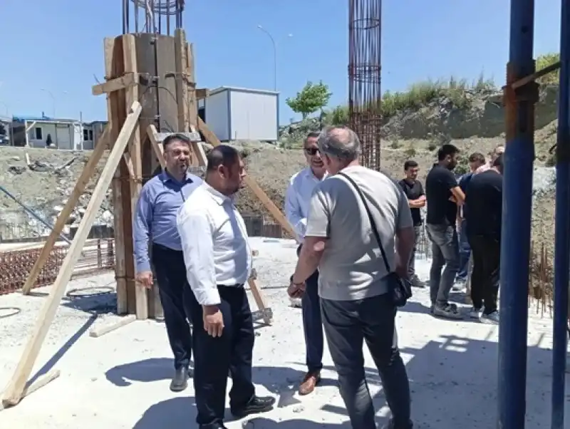İl Müftüsü Şafak’tan Müftülük Hizmet Binası İnşaatına Yakın Takip