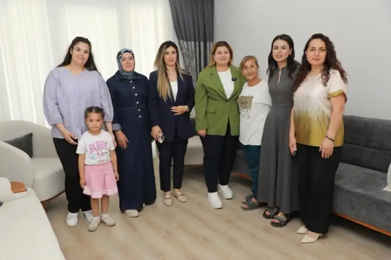 Fatma Gül Çalım’dan Yeni Yuvalarına Kavuşan Ailelere Ziyaret