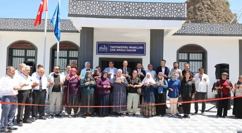Tahtaköprü çok Amaçlı Salon Açıldı