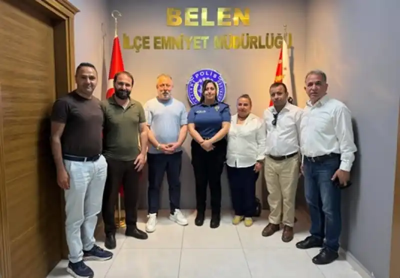 Belen Emniyet Müdürü Şeyma Cevizoğlu'na Hayırlı Olsun Ziyareti