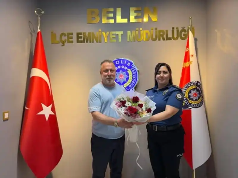 Belen Emniyet Müdürü Şeyma Cevizoğlu'na Hayırlı Olsun Ziyareti