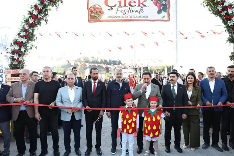 Vali Masatlı Ve Başkan Öntürk, Yayladağı çilek Festivali’nde üreticilerle Buluştu