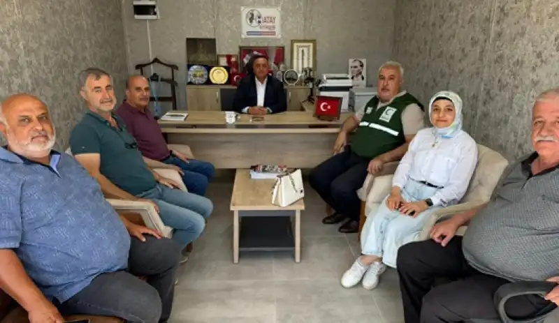Kuyubaşıoğlu’ndan Hatay Gazeteciler Birliği’ne Ziyaret