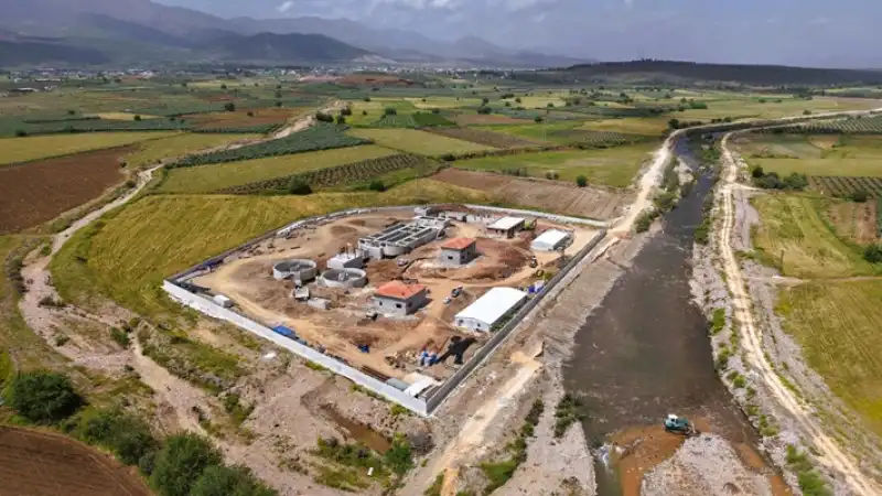 Hassa Atık Su Arıtma Tesisinde Sona Yaklaşıldı