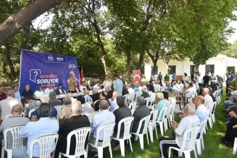 Vatandaş Soruyor, Başkan Cevaplıyor’ Programı Kapsamında Vatandaşlarla Bir Araya Geldi