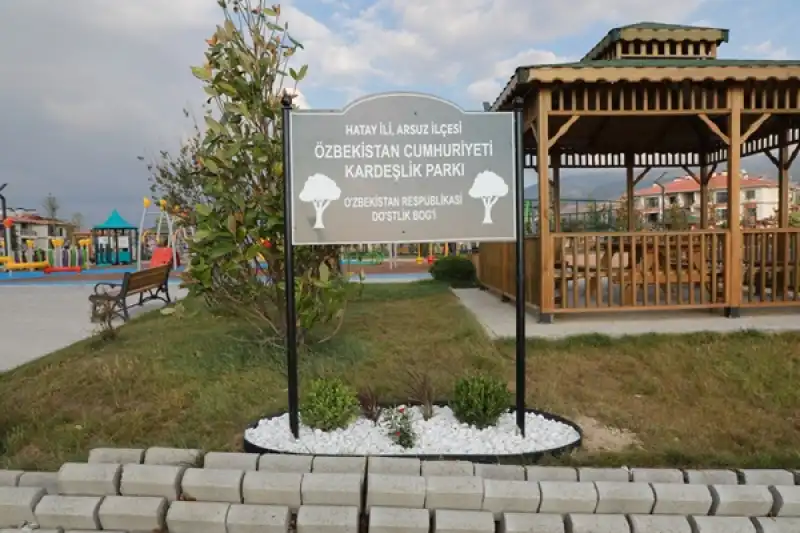 Özbekistan Mahallesi Ve Kardeşlik Alanları Için Isimlendirme Töreni Gerçekleştirildi