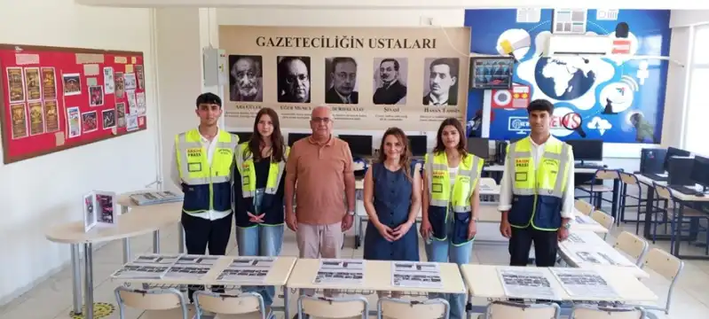 Geleceğin Gazetecileri Eserlerini Sergiledi