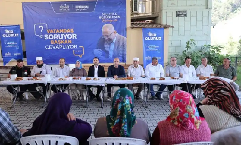 Başkan Yapar, Oğlakören Mahallesi’nde Mahalle Sakinleri Ile Bir Araya Geldi