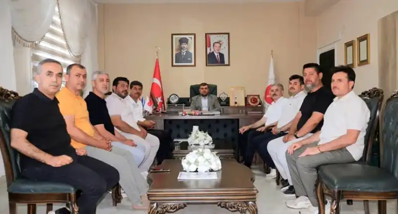 Sivil Toplum Temsilcilerinden İl Müftüsü Necati Şafak'a Ziyaret