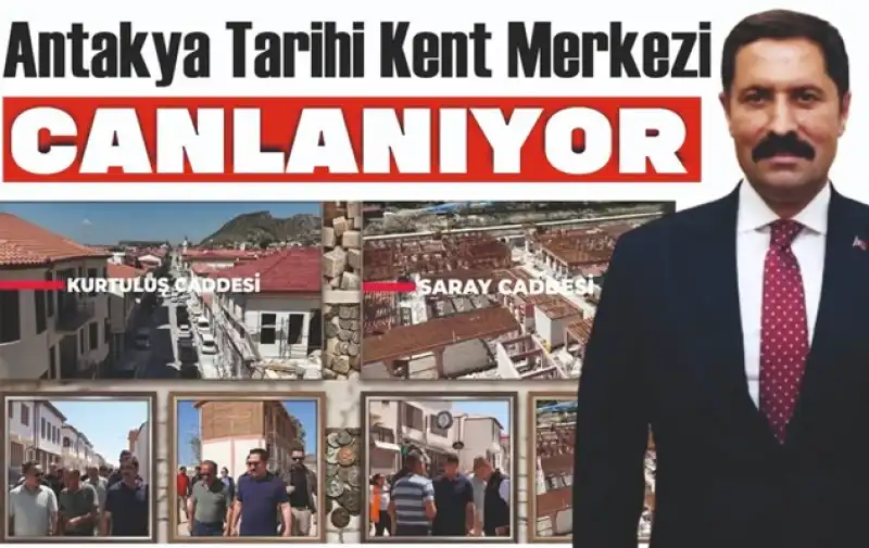 Antakya Tarihi Kent Merkezi Canlanıyor 
