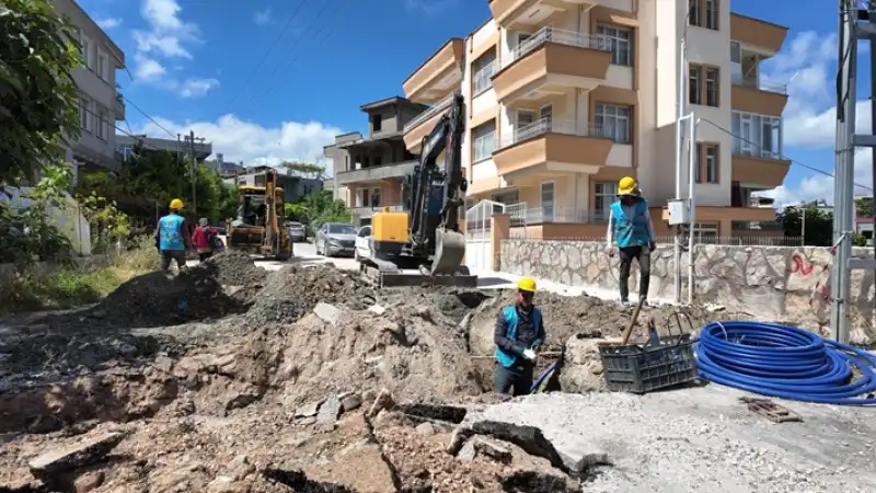 Defne’de Altyapı çalışmaları Devam Ediyor