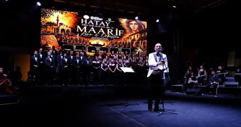 Hatay Maarif Koro Ve Orkestrası'ndan Duygu Dolu 