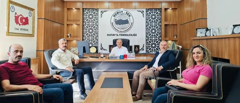 Memur-Sen Heyetinden Başkan Bayrakdar’a Geçmiş Olsun Ziyareti