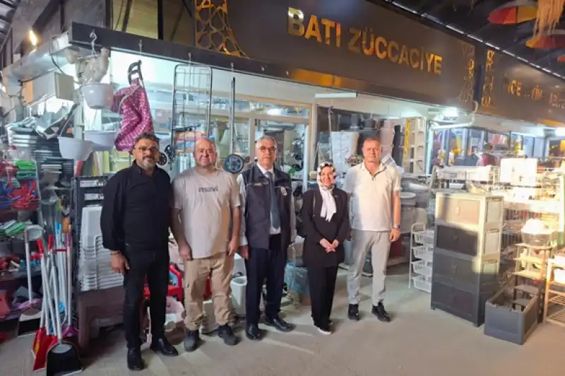 Başkan Suna Üstüner Hatay'ın Kalbi Uzun Çarşı'da
