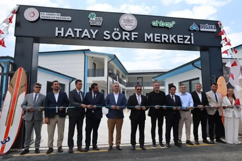 Hatay Sörf Merkezi Yeni Yerleşkesinin Açılışı Yapıldı