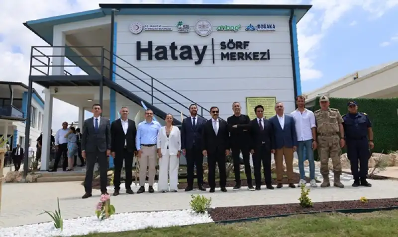 Hatay Sörf Merkezi Yeni Yerleşkesinin Açılışı Yapıldı