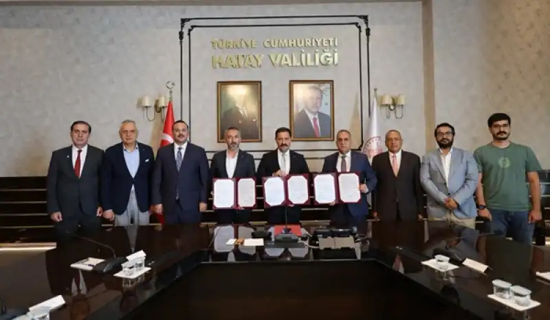 Altınözü’ndeki 891 Milyon TL’lik Dev Yatırımın Altyapı Sözleşmesi Imzalandı