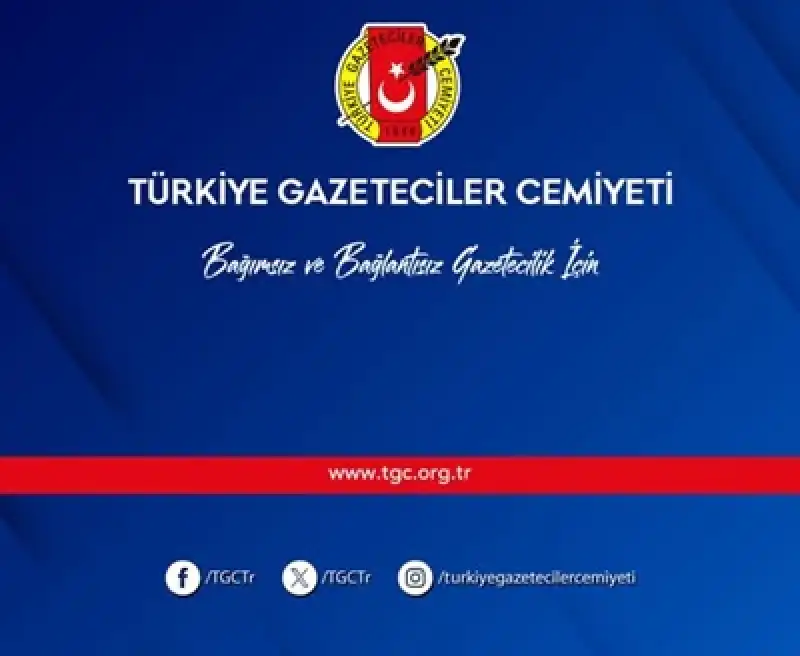 TGC: Gazeteci Ali Çağatay Serbest Bırakılmalıdır