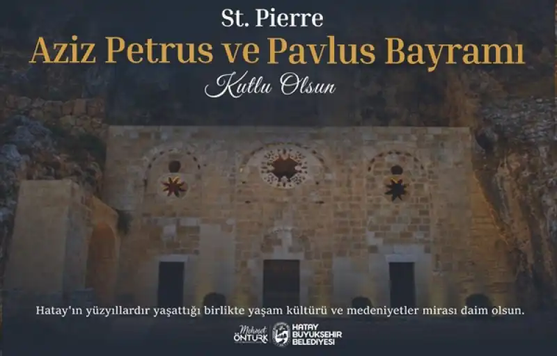 Başkan Öztürk’ten St. Pierre Aziz Petrus Ve Pavlus Bayramı Mesajı