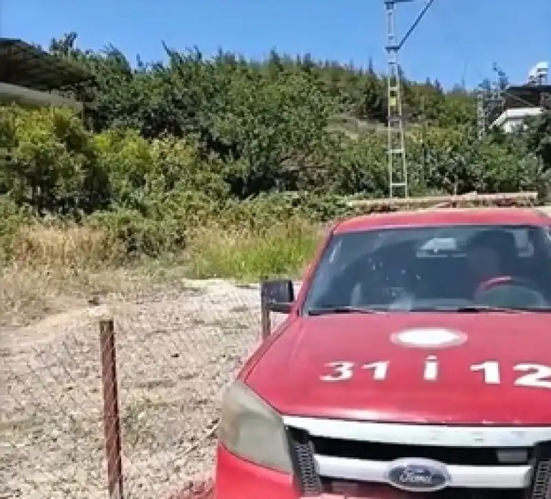 Hatay’da Orman Yangınına Karşı Anonslu Uyarı  