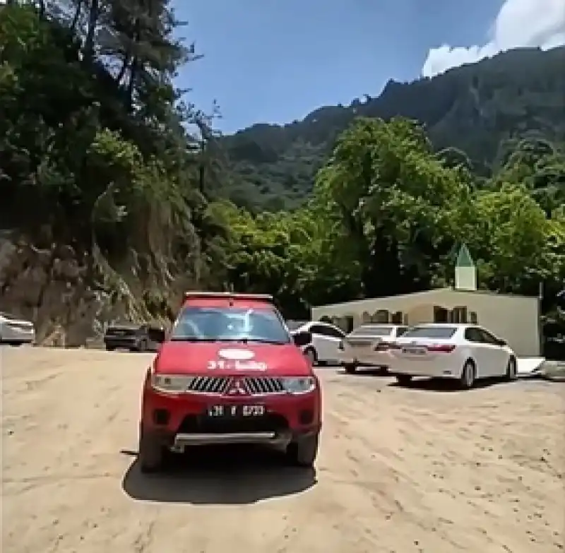 Hatay’da Orman Yangınına Karşı Anonslu Uyarı  