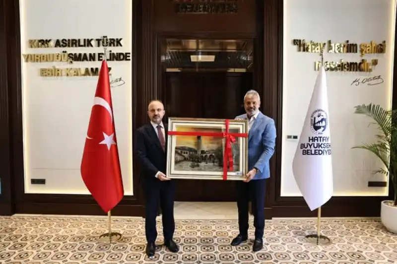 Öntürk, İçişleri Bakan Yardımcısını Ağırladı