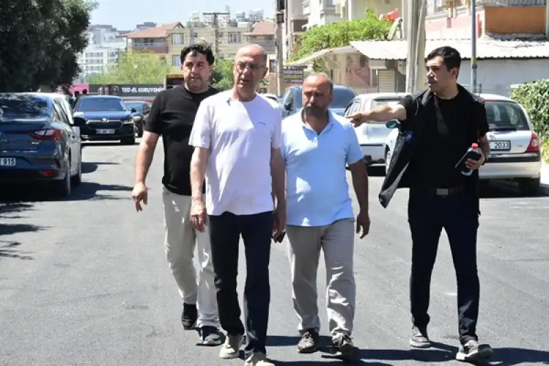 Başkan Yapar, Yol çalışmalarını Inceledi