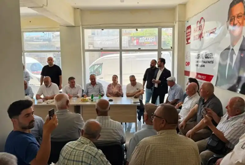 Mullaoğlu Ve Gönenç Altınözü’nde Esnaf Ve Vatandaşlarla Buluştu