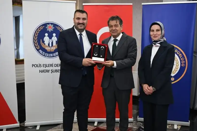 Hatay Emniyeti’nde Rütbe Terfi Töreni