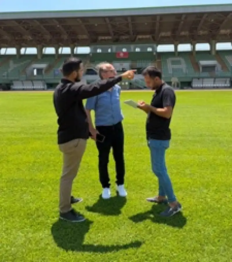 TFF'den Reyhanlı Tayfur Sökmen Stadı'na İnceleme