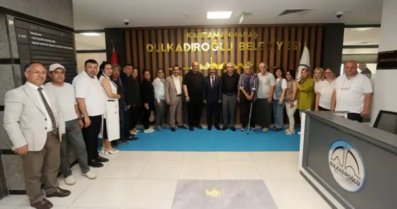 Basın Mensuplarından Dulkadir Belediyesine Ziyaret