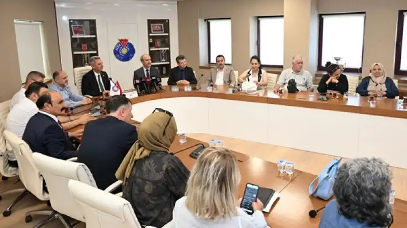 Medya Temsilcileri KSÜ’de Rektör Okumuş Ile Bir Araya Geldi