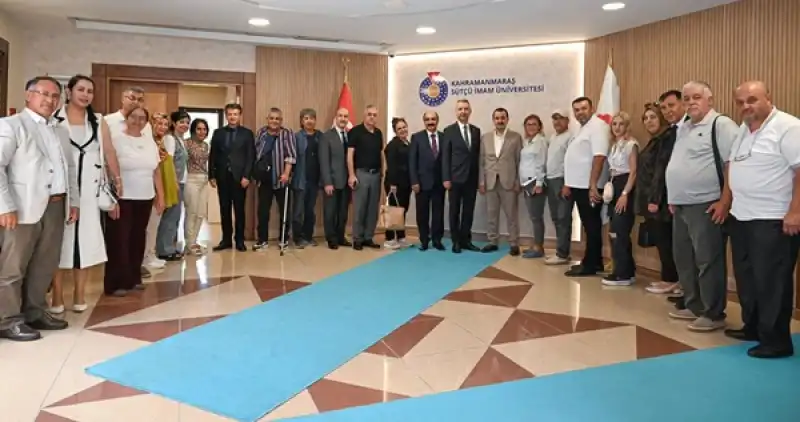 Medya Temsilcileri KSÜ’de Rektör Okumuş Ile Bir Araya Geldi