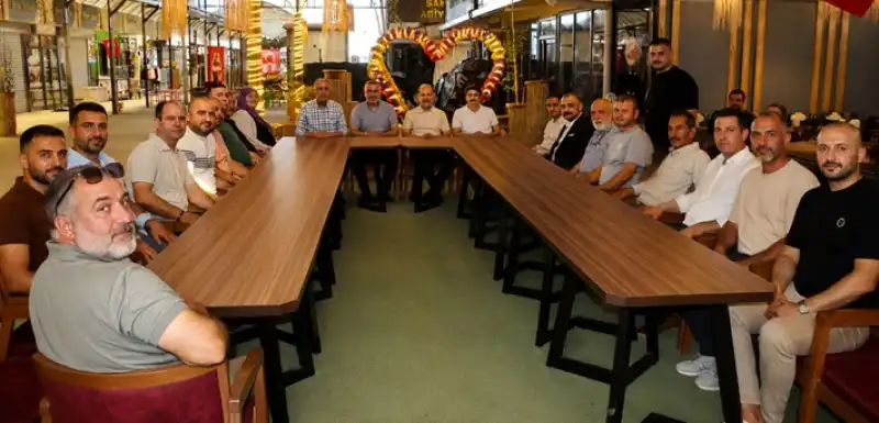 Özel Ve Kaşıkçıdan Esnafa Güven Veren Buluşma