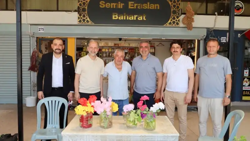 Özel Ve Kaşıkçıdan Esnafa Güven Veren Buluşma