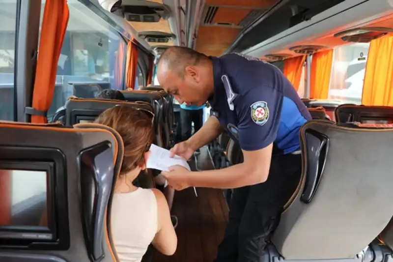 HBB Zabıtasından Otogarlara Ve Toplu Taşıma Araçlarına Denetim
