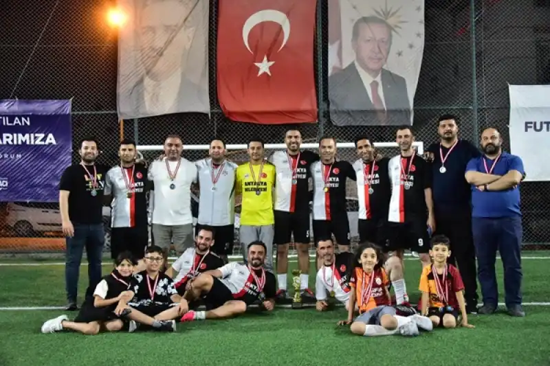 Antakya Belediyesi Birimler Arası Futbol Turnuvası Sona Erdi