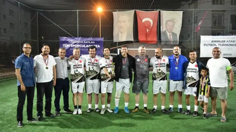 Antakya Belediyesi Birimler Arası Futbol Turnuvası Sona Erdi