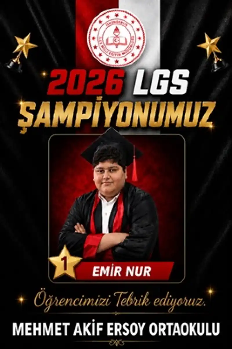 Yine Mehmet Akif Yine LGS Başarısı 