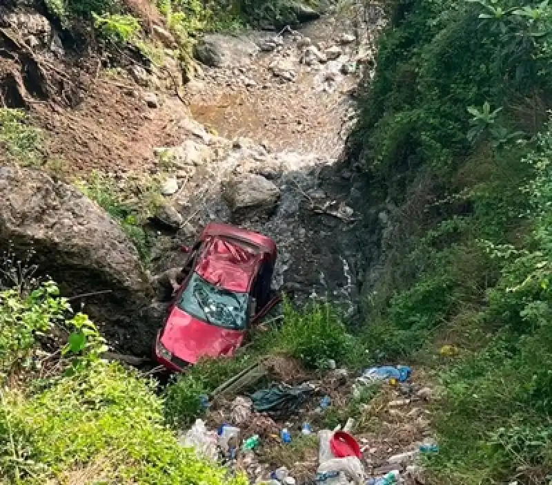 Bu Kazayı Sürücü Yaralı Atlattı!