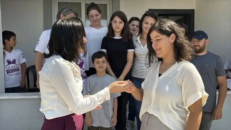 Depremzede Daşkapan Ailesi Yeni Yuvasına Kavuştu